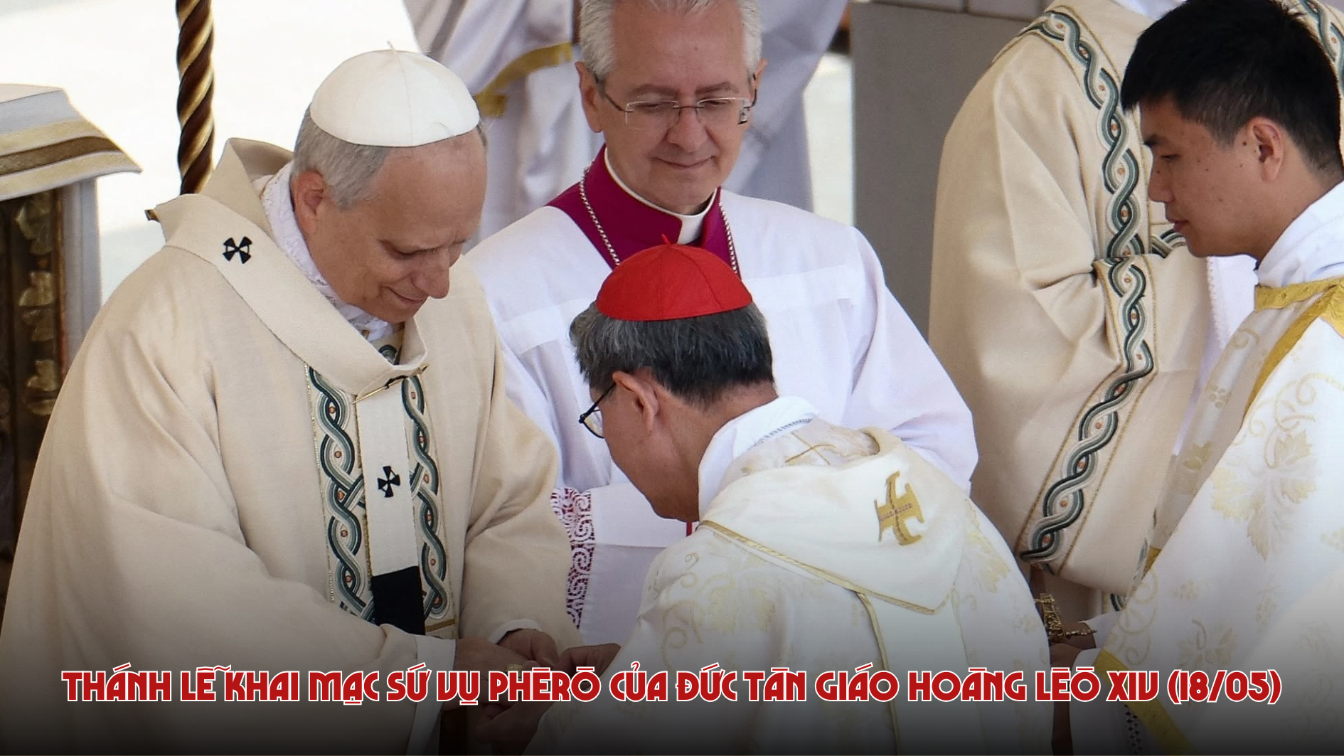 Thánh Lễ khai mạc sứ vụ Phêrô của Đức Tân Giáo Hoàng Lêô XIV (18/05)